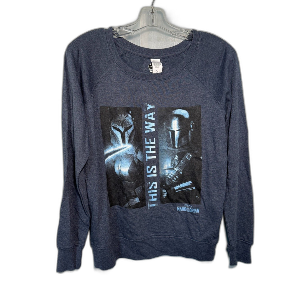 Star Wars The Mandalorian Bo-Katan Din Djarin Darksaber Slouchy Sweatshirt